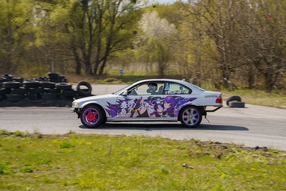 BMW e46 купе дріфт