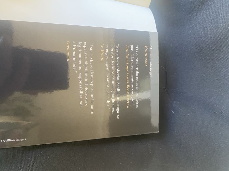 Livro de Bernhard Schlink “ O Leitor”