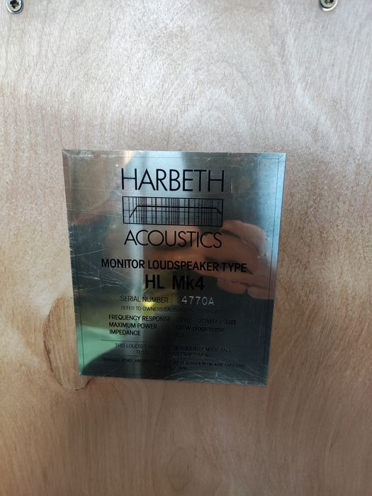Vendo colunas HARBETH MK4