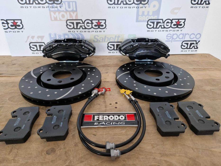 Pinças Brembo 4 pistons Bombas 4 POT Travão Tarox Saxo Peugeot 106 406