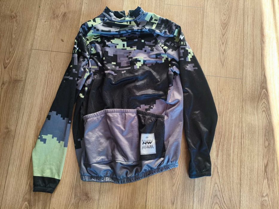 Kurtka na rower rowerowa wiosna jesień lekka zima - bardzo ciepła