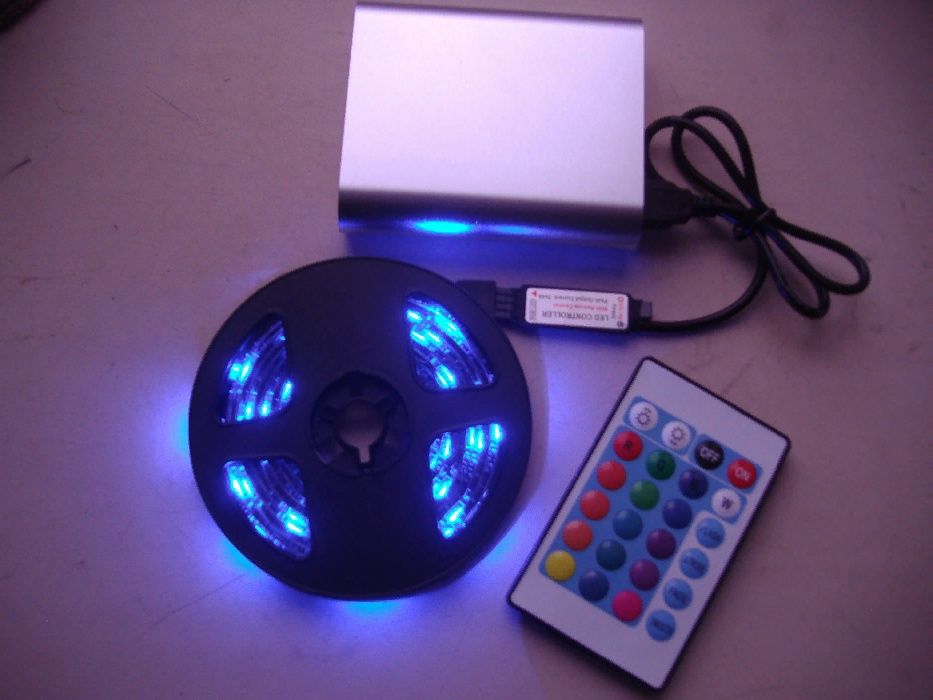 Светодиодная лента LED 5050 RGB 2 метра (питание от USB 5v) для ТВ