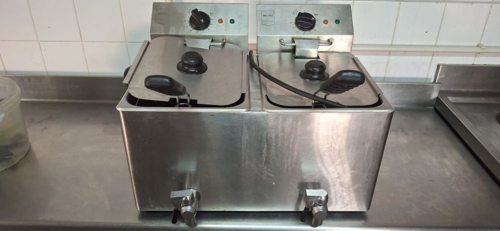 Fritadeira Dupla 10L × 2 Monofásica