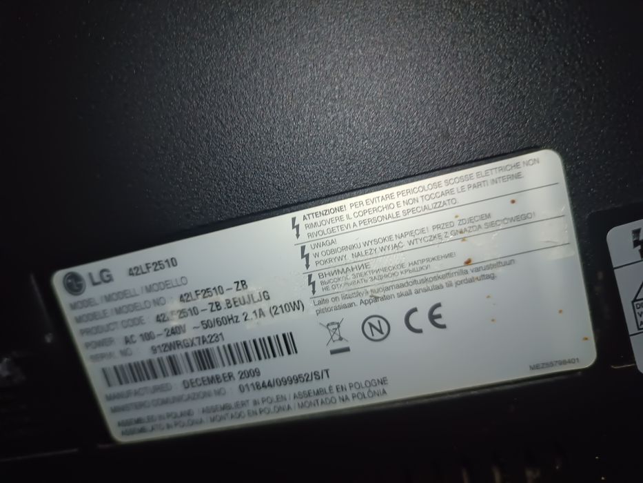 Telewizor LG 42lf2510