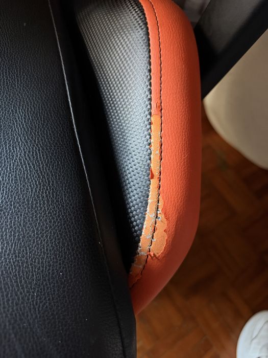 Cadeira Gaming THUNDERX3 TC5 (Até 150kg - Elevador a gás Classe 4 - Laranja)