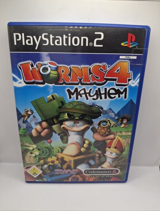 Gra na ps2 - Worms 4: Mayhem