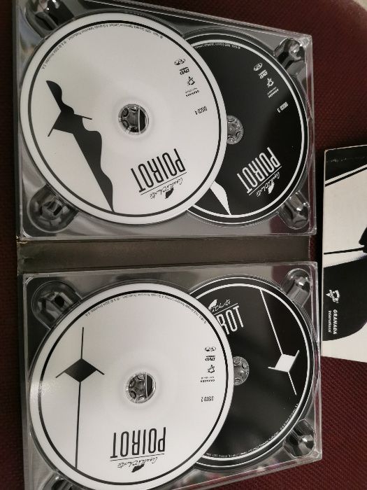 Poirot ( filmes ) 4 discos