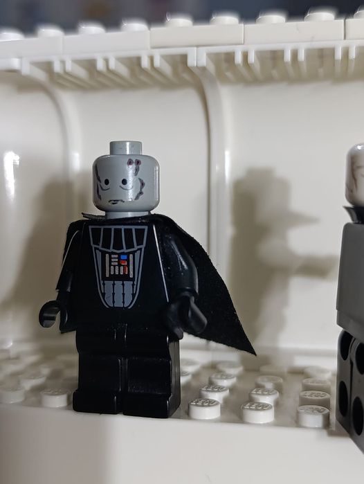 LEGO Darth Vader sw0123 + sw0636 miecz świetlny