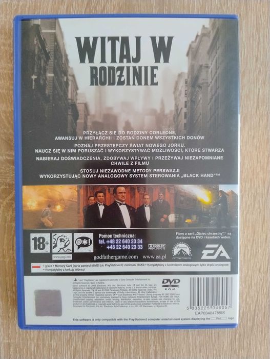 Ojciec Chrzestny PL - PlayStation 2 - PS2