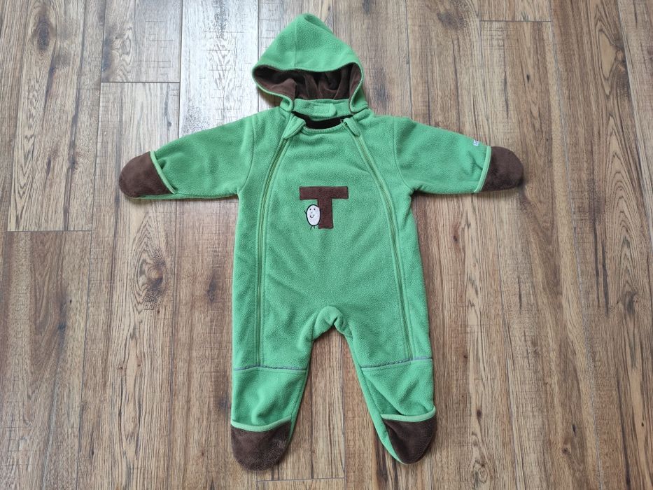 Zimowy Softshell polarowy 74-80 szwedzka marka