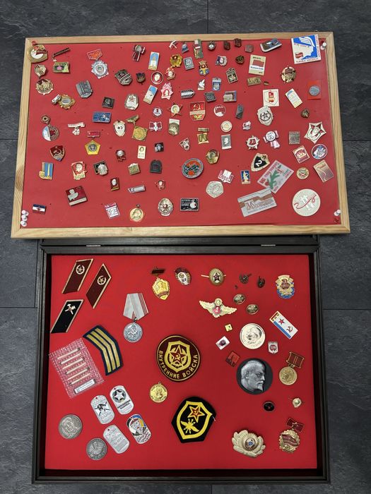 przypinki medale odznaczenia radzieckie zsrr prl cccp lenin stalin