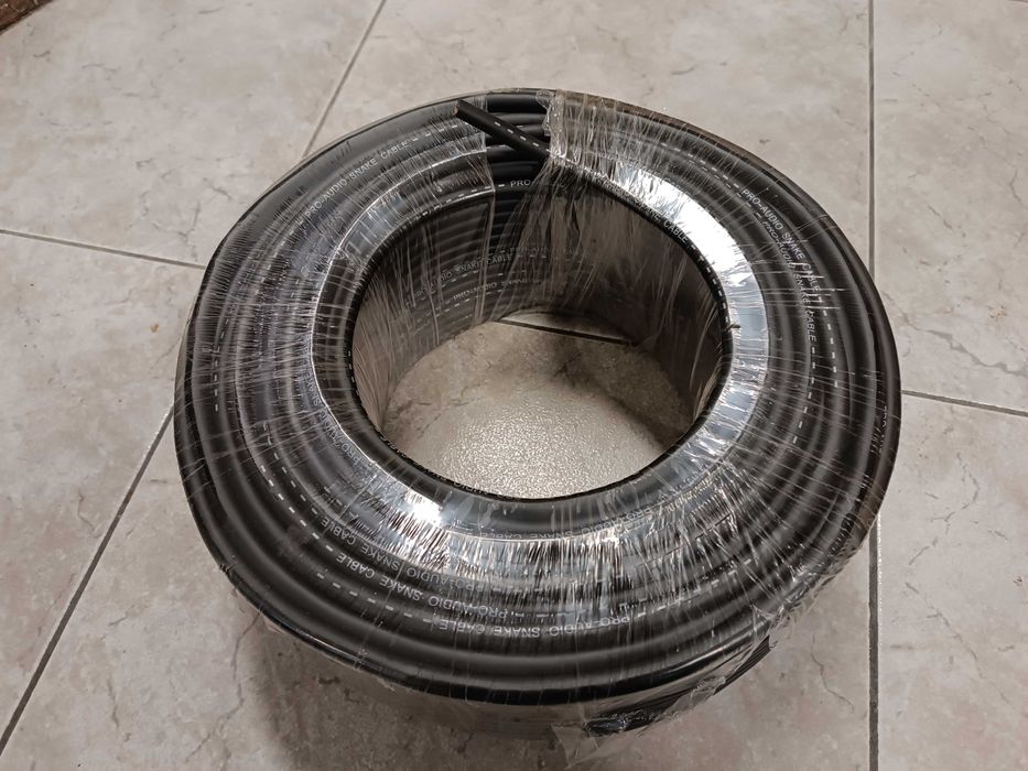 Kabel wieloparowy multicore audio pro snake 4 kanały symetryczne 100m