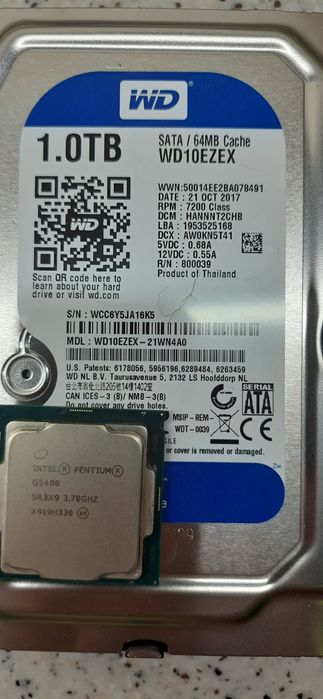 Процессор pentium gold g5400