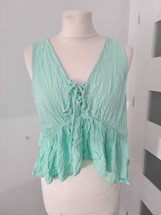 Bluzka top zielony