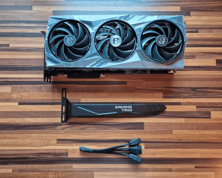 MSI GeForce RTX 4090 Gaming X Trio 24G / 3 lata gwarancji / Nie używana