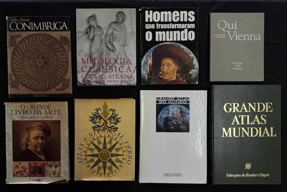 Livros Atlas & Arte & Homem & Mitologia