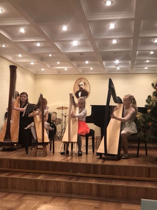 уроки музыки арфа