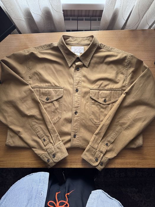 Filson Alaskan Guide Shirt, колір Field Tan (Dark Tan), L