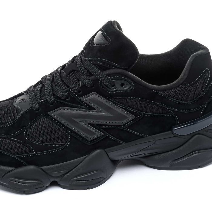 Мужские кроссовки New Balance 9060 Triple Black. Размеры 41-45