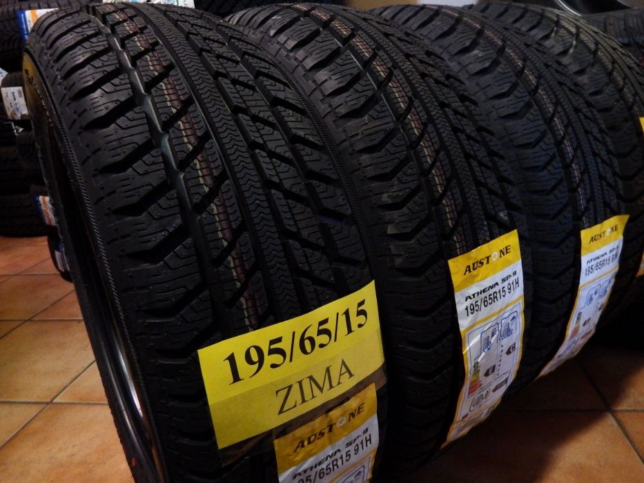 Nowe ZIMOWE opony 195/65R15 Montaż gratis!!