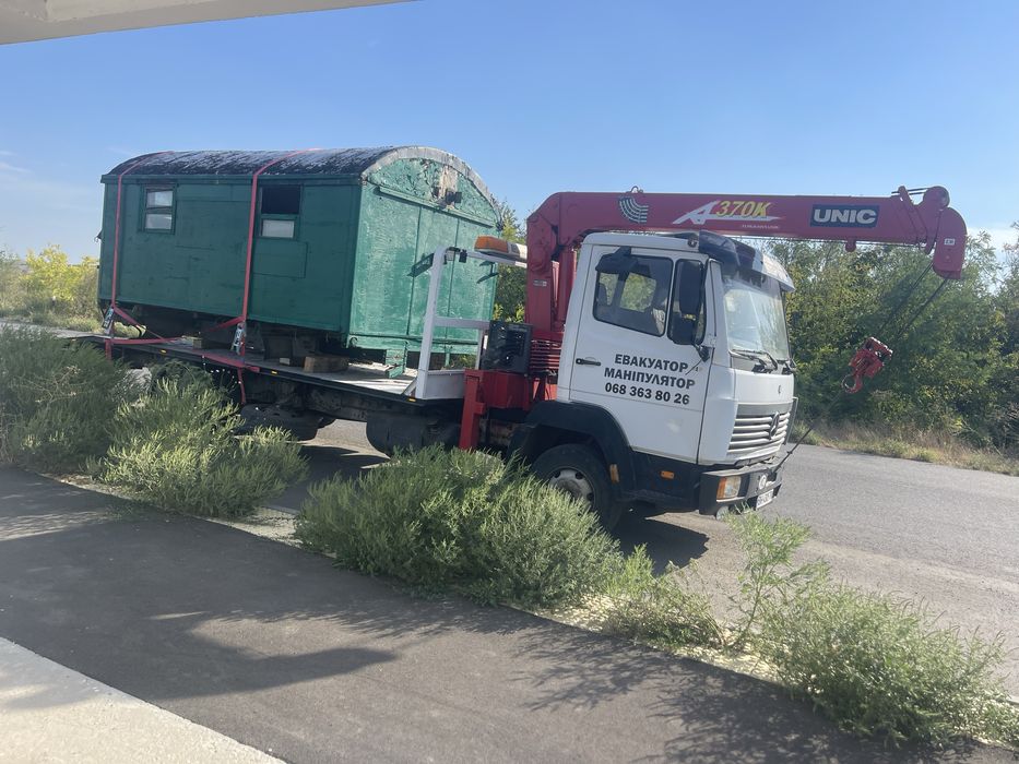 Маніпулятор евакуатор  автовишка. Послуги маніпулятора евакуатора