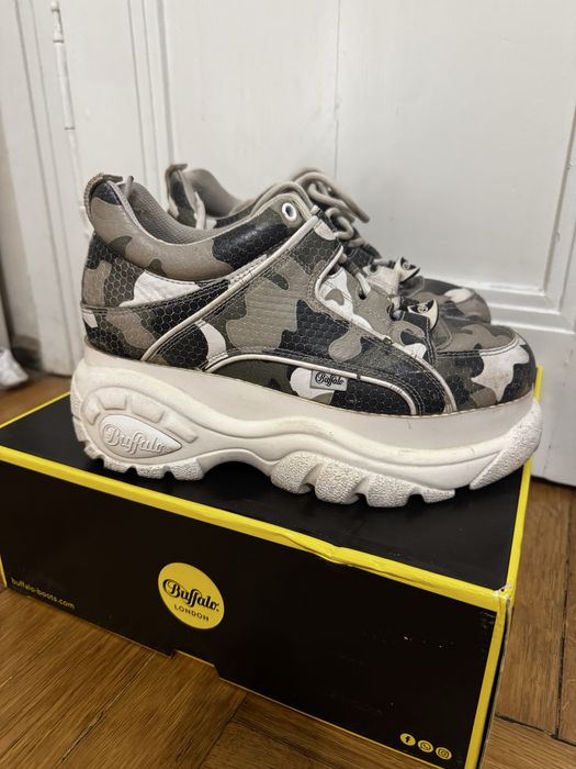 Buffalo London кросівки камуфляж лімітовані 38 розмір