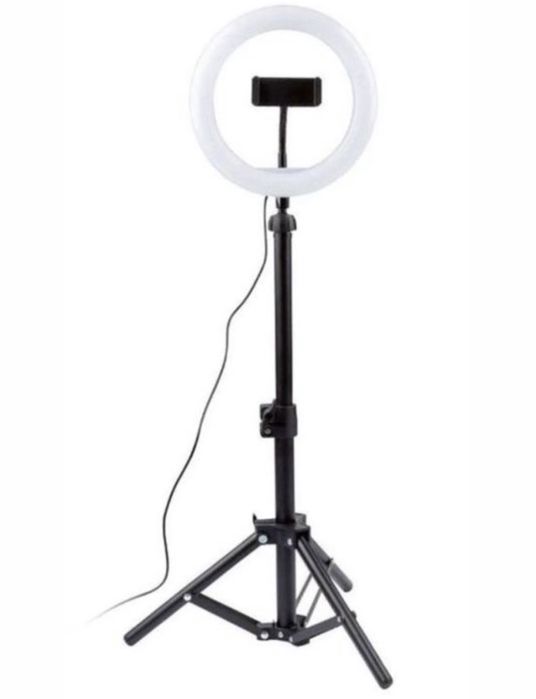 Кільцева лампа зі штативом