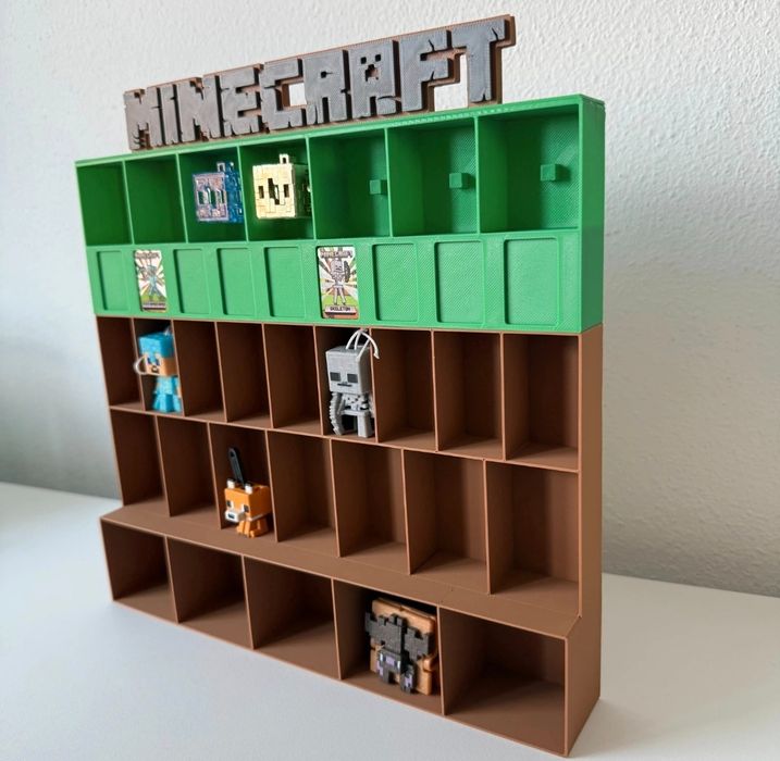 Organizador Modular Gamer para Mini Figuras e Cartas | Personalizável com Nome