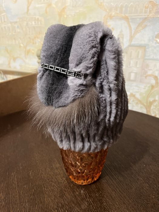 Зимняя женская меховая шапка