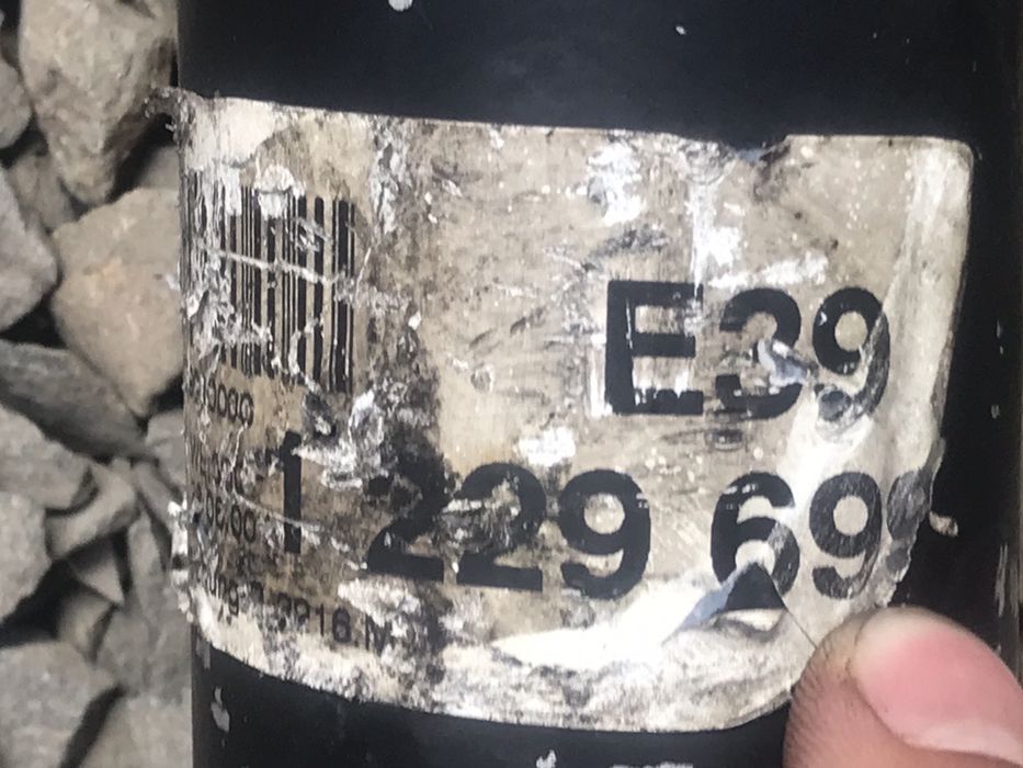 Кардан на БМВ Е39 М52 ТУ 528і АКПП Рестайл Седан BMW e39