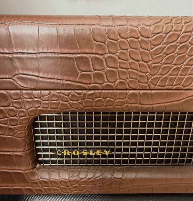 Crosley Voyager Brown Croc BT (CR8017A-BR) Грамофон, програвач вінілових дисків