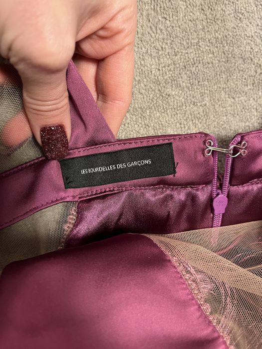 Sukienka Fiolet Babylon Balmain Les Bourdelles S włoska