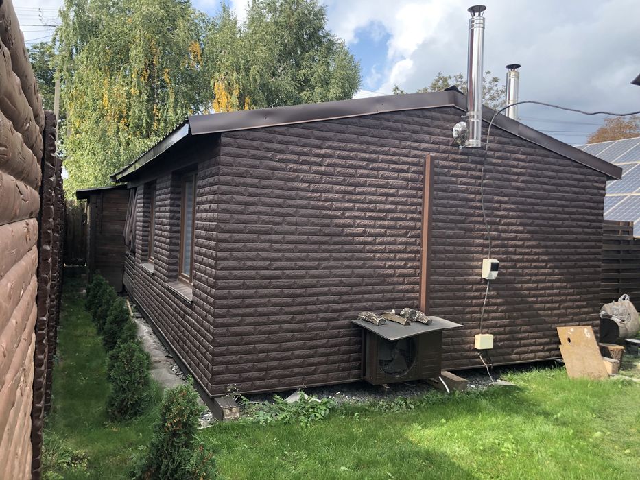 Утеплення фасаду термопанелями