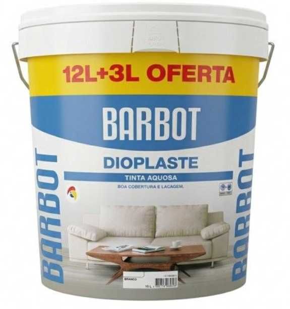 Tintas Barbot Dioplaste Branco e Branco Creme