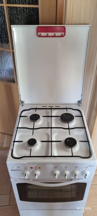 Kuchenka gazowa - elektryczna Mastercook KGE 3411B