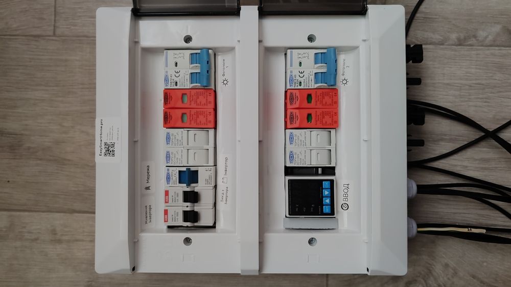 Щит для инвертора + защита солнечных панелей