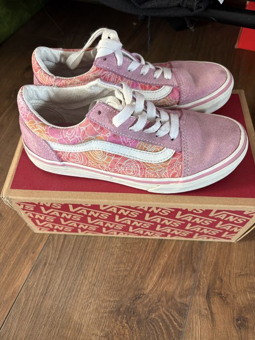 Кеды vans орхидея