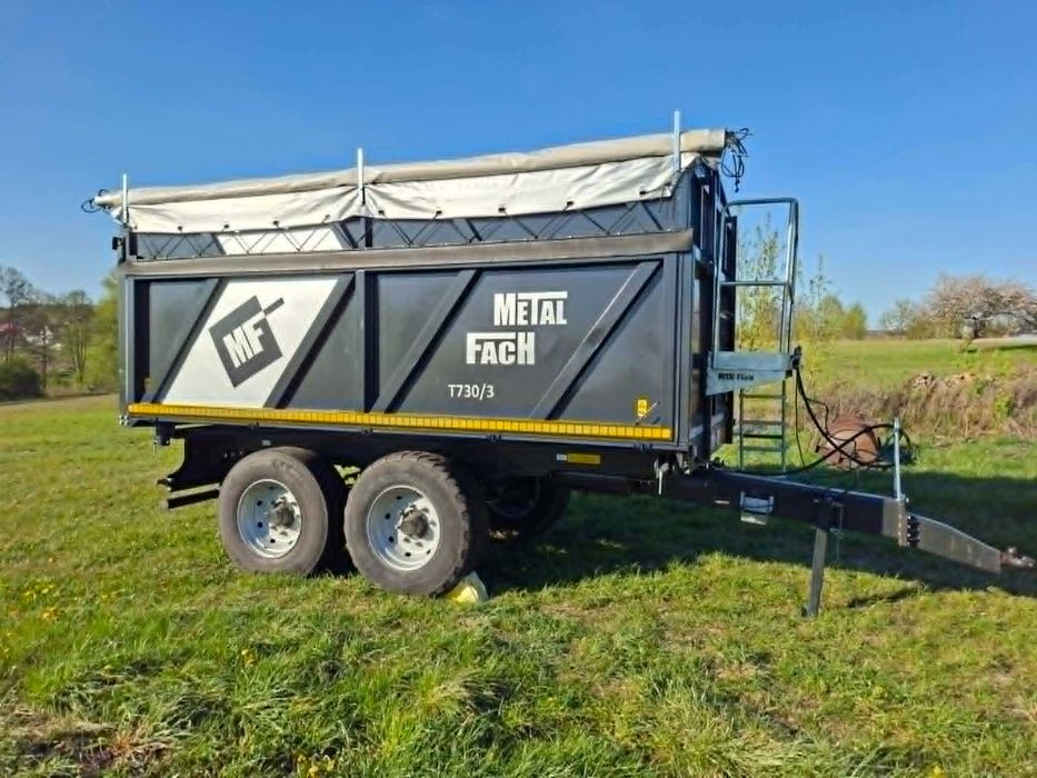 Przyczepa 12t Metal-Fach T730/3  wzmocniona