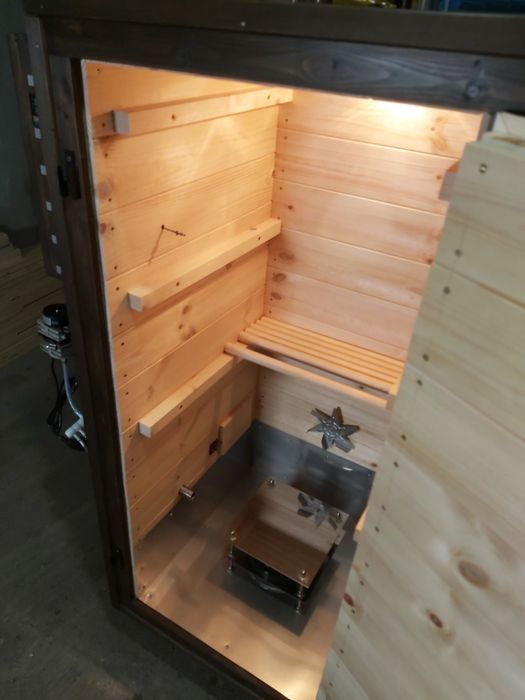 Wędzarnia elektryczna /drewniana /generator dymu/300L