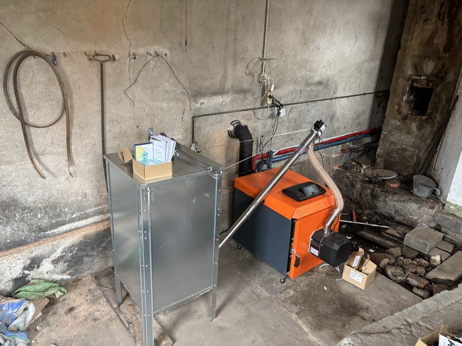 Montaż piecy na pellet,palniki kipi:serwis piecy