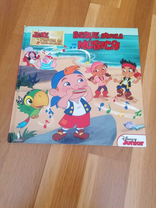Conjunto livros coleção Jake Piratas da Terra do Nunca