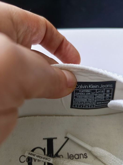 Calvin klein sneakersy trampki jak nowe oryginalne