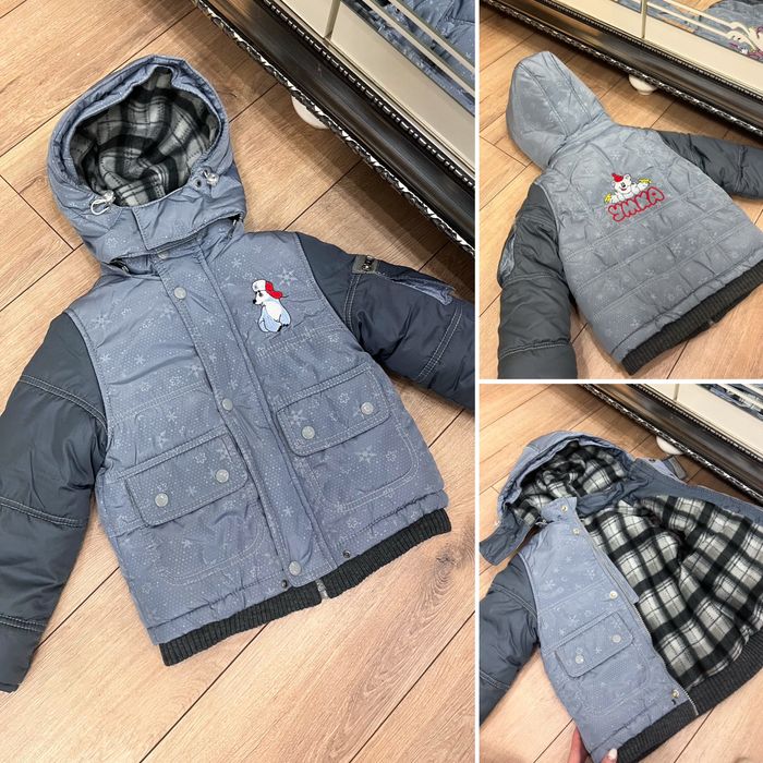 Тепла курточка для хлопчика,розмір 104