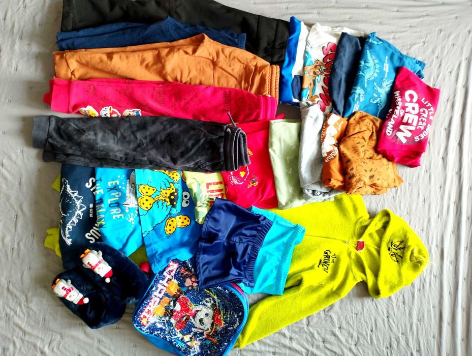 Super paka ubrań dla chłopca 110 116 strój psi patrol