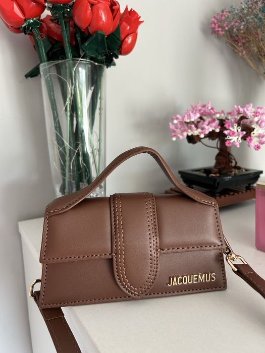 Torebka jacquemus torba mini bags mała Bambino brązowa
