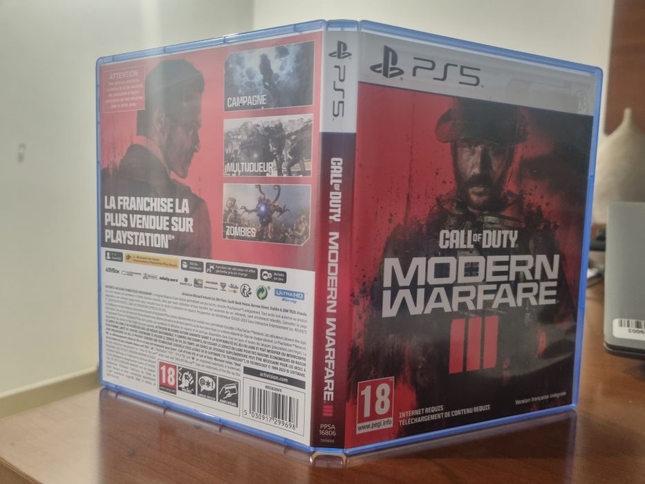 Jogo ps5 call of duty  modern warfare