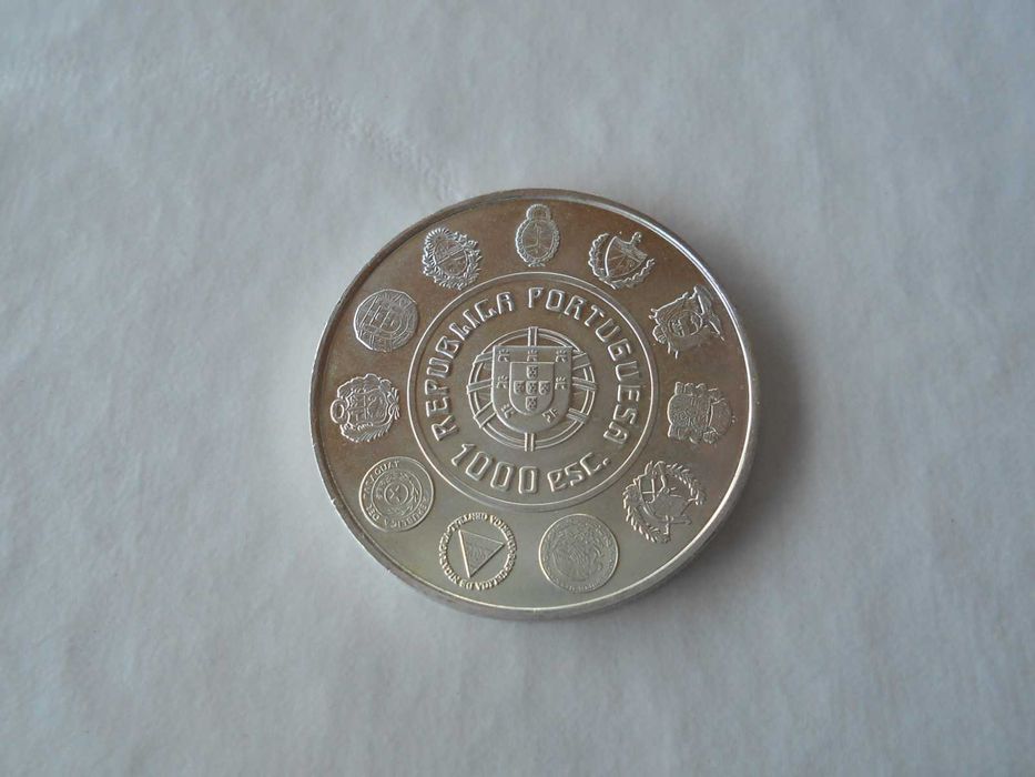 Moeda de Prata do ano 2000. PORTUGAL -  1.000 escudos.