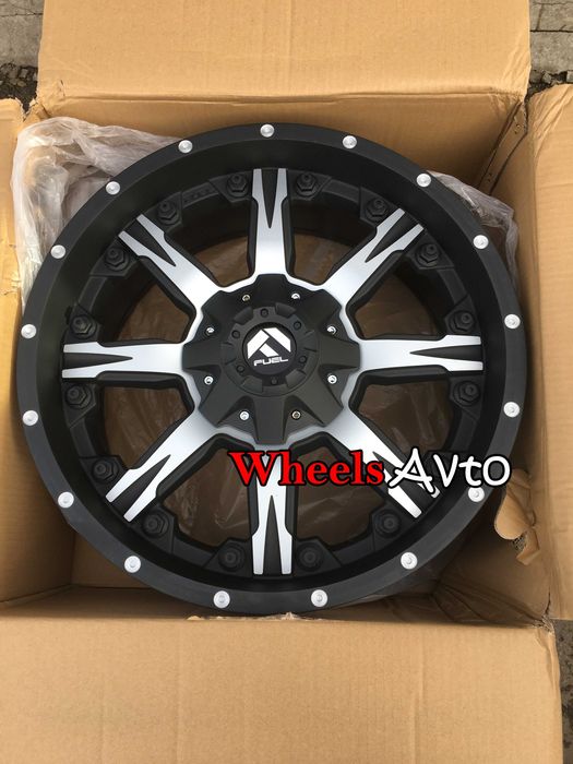 Диски FUEL R20 6x135 5x127 F150 Raptor Jeep Wrangler Cherokee