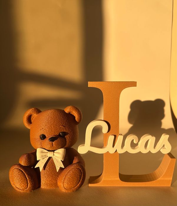Letras 3D Personalizadas com Nome | Decoração Infantil