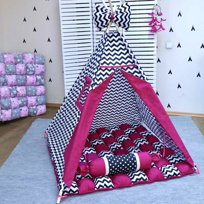 Палатка вігвам дитячий. Шалаш. Домик Вигвам. Палатка. Шатер